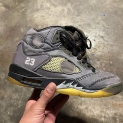 Air Jordan 5 Off White Muslin