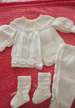 Baby crochet set brand new