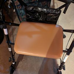 Medline walker.   Brakes.  Used Almost A Week