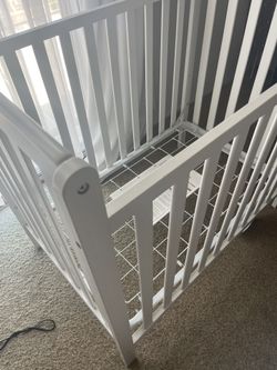 Mini Crib White