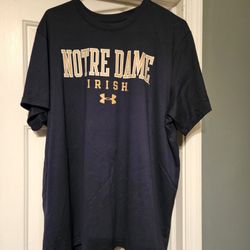 Notre Dame Under Armor Heat Gear Shirt