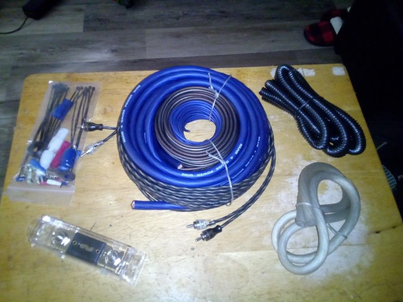 Brand New Sound Box Complete Amplifier Wiring Kit 3500 Watts 4 Gauge 