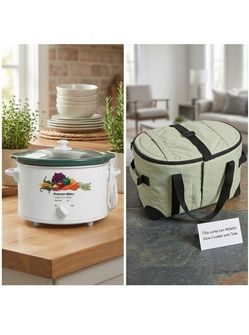 Proctor-Silex Slow Cooker with Tote Bag