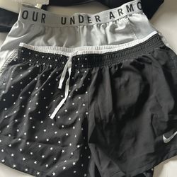 2 Athletic Shorts Size M