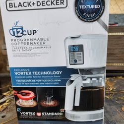 NEW 12-Cup Black+Decker Coffeemaker - $25 (Pick up only)
