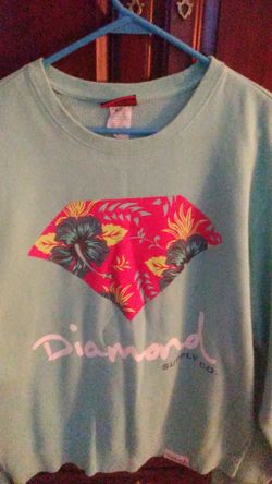 Diamond sweatshirt size medium-large