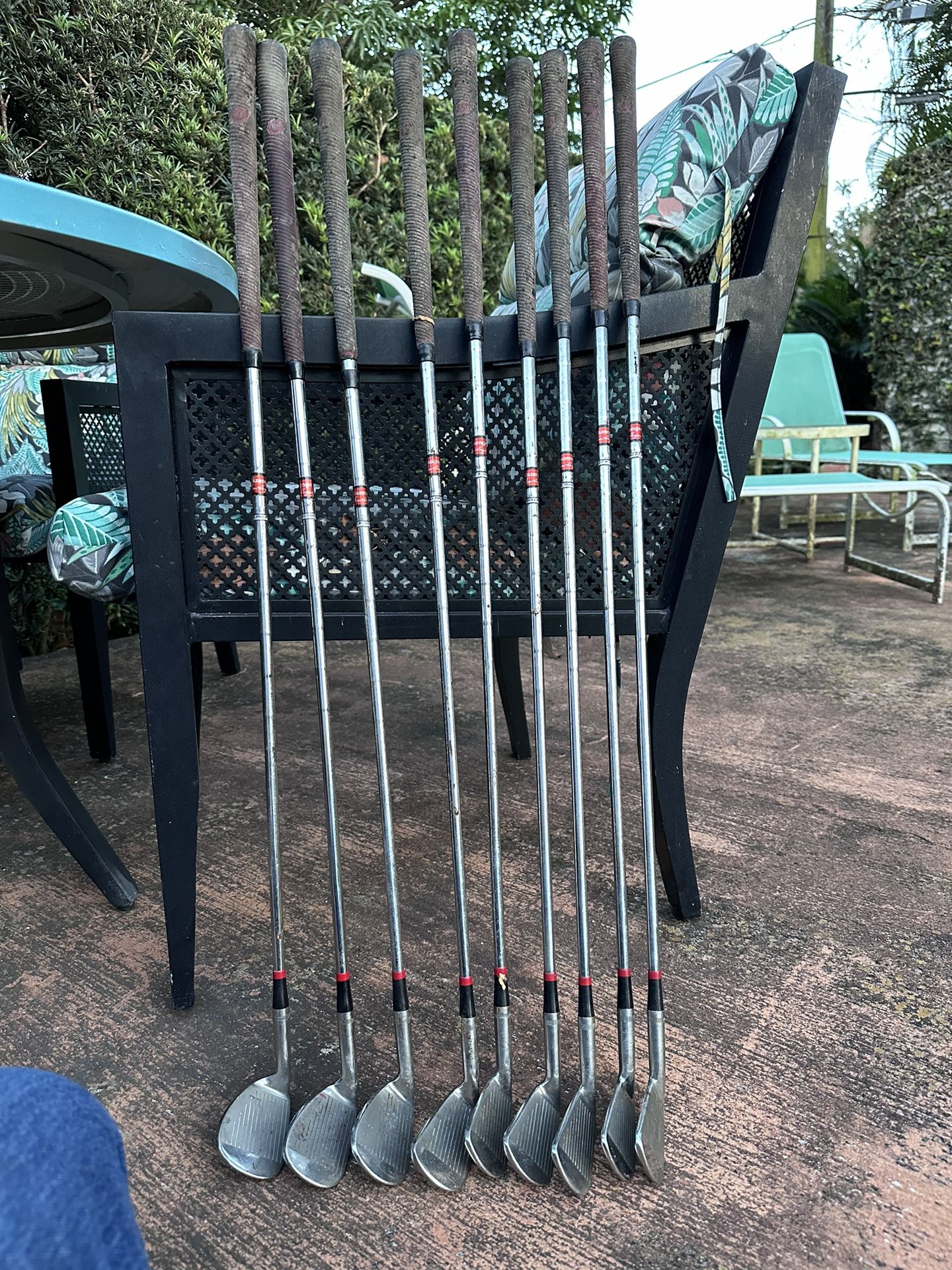 Vintage Slazenger Ben Hogan Power Thrust Golf Club Irons