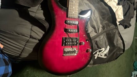 Rouge electric guitar