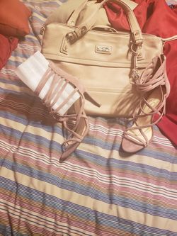 Jessica Simpson heel size 9 n purse