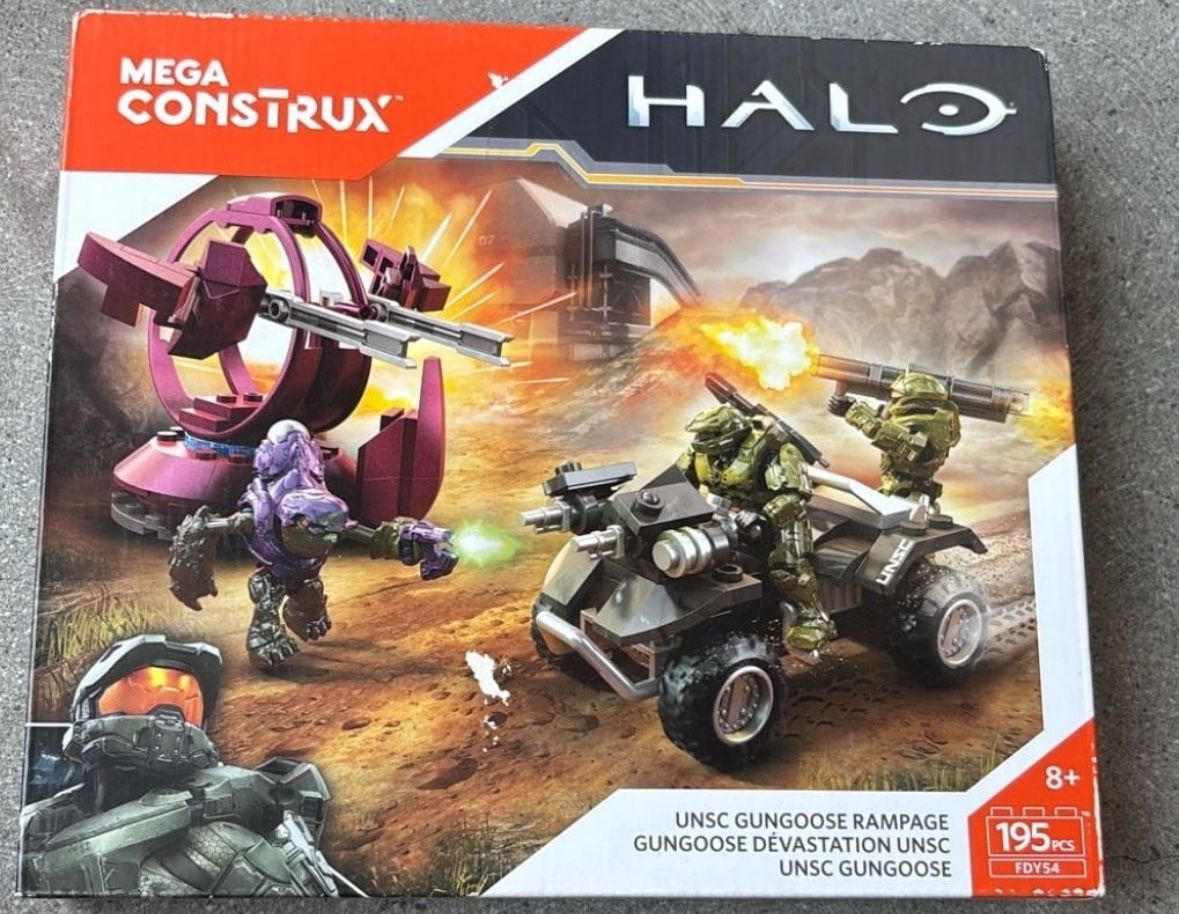 HALO Mega Construx UNSC Gungoose Rampage FDY54-3LA01