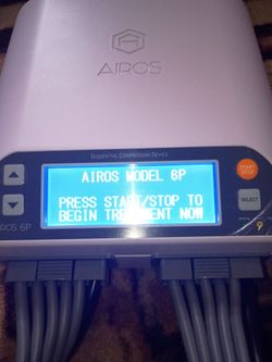 Airos 6 chamber medical pump with sleeves