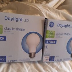 GE Daylight LED Classic Shape 75 W Light Bulb