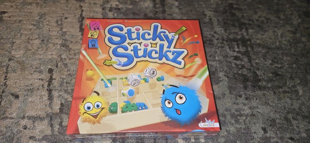 Sticky Stickz Board Game by Libellud (2012). Brand New & Factory Sealed!!