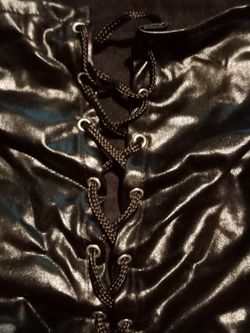 Pleather Woman's Top