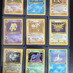Pokémon TCG  Fossil Holo Rare Trading Cards