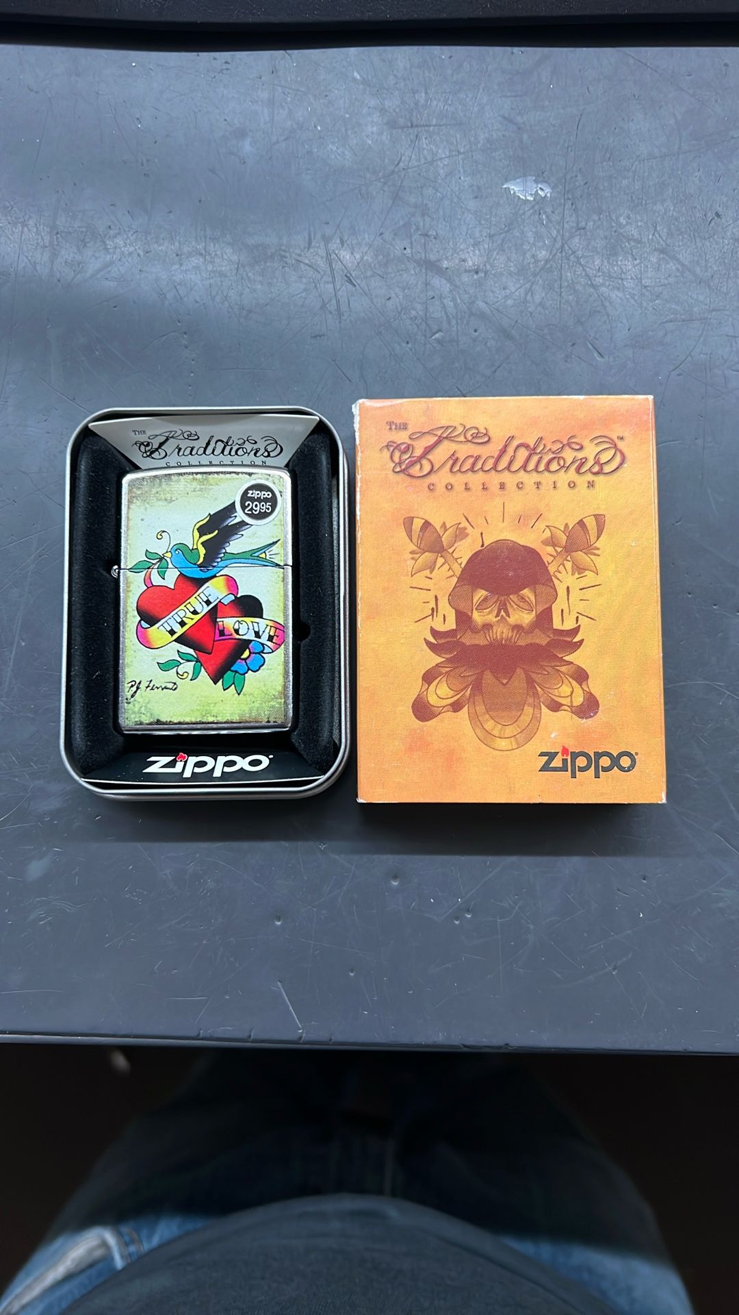Zippo Traditions True Love Tattoo Lighter