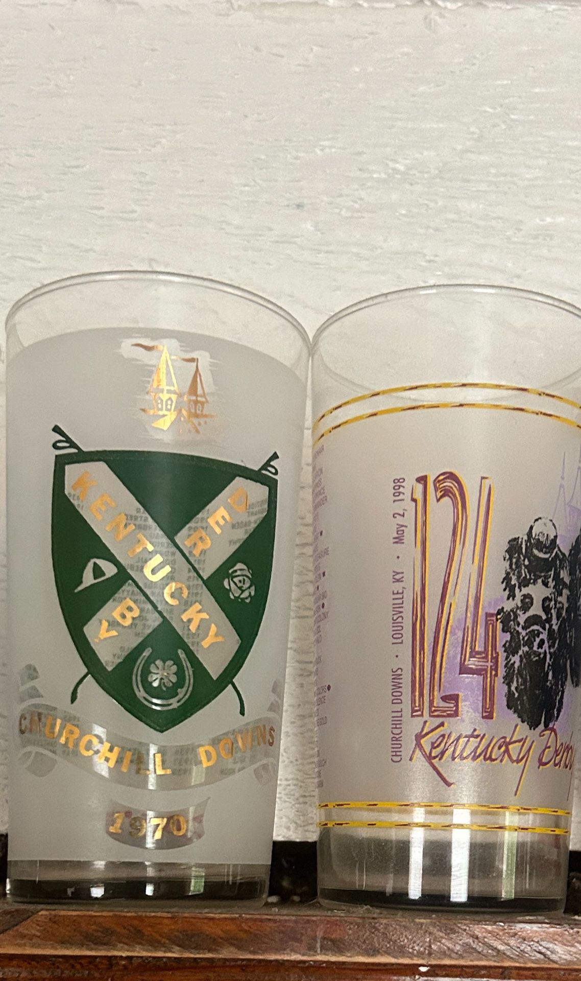 Mint Jubilee Kentucky Derby Collectible Glass Wear