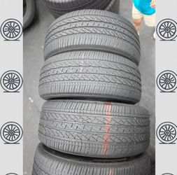 245 50 19 Bridgestone Dueler Set of 4 Used Like New Condition