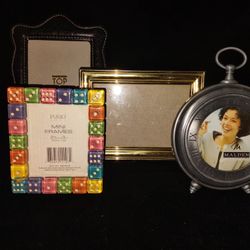 4 Unique And Unusual Picture Frames Sold As A Set