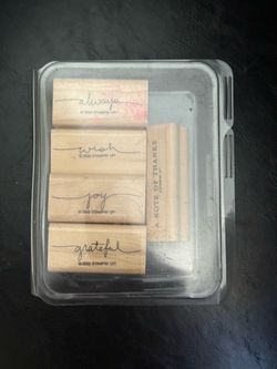 Stampin’ Up - Small Scripts stamp set