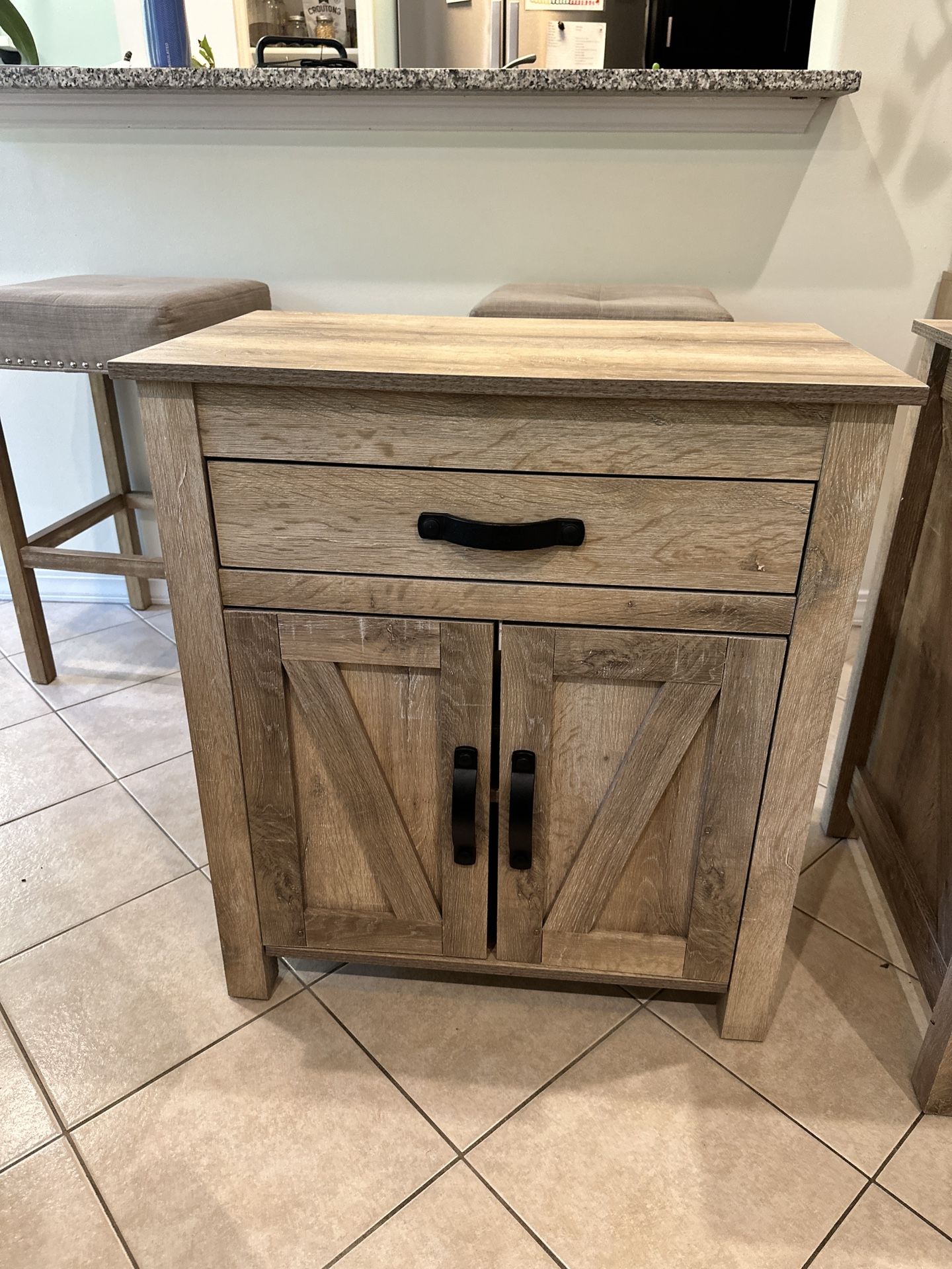 Small table with storage