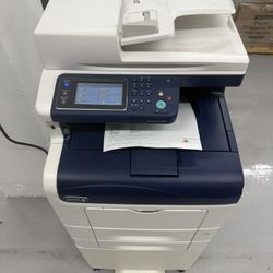 Xerox WorkCentre 6605 W/ Stand Color Laser MFP Printer Copier Scanner Fax WiFi