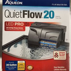 Aquarium Filter (Aqueon Quite Flow 20)- Brand New ($19.98)
