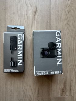 Garmin Dash Cam Mini 3 & Constant Power Cable Bundle