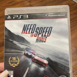 Need For Speed Rivals PS3 Game Play Station 3