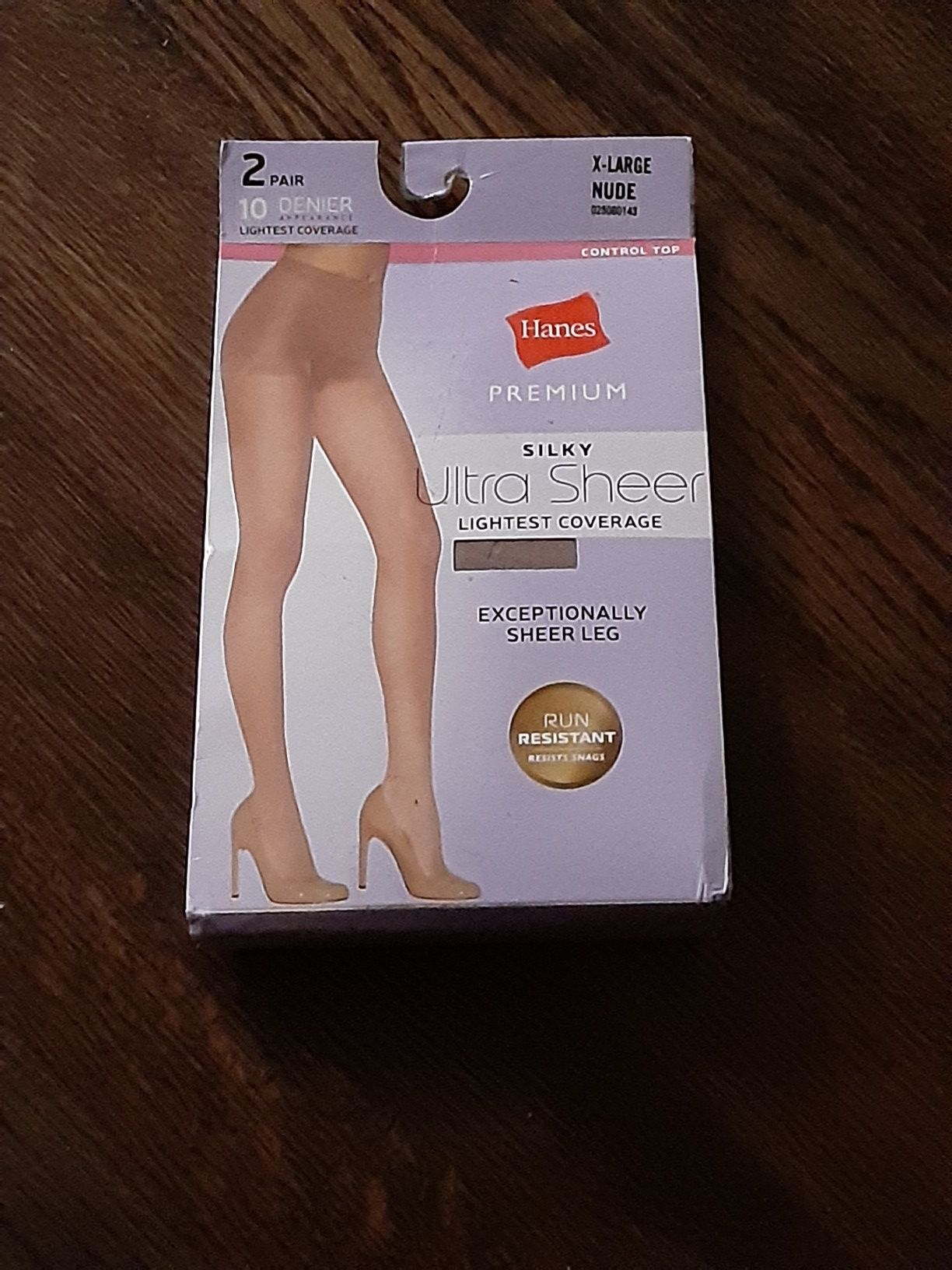 hanes premium pantyhose 2 pack