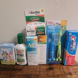 Kids First Aid & Oral Care Bundle