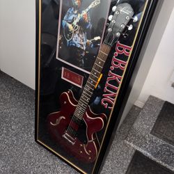 B.B King Signed Guitar