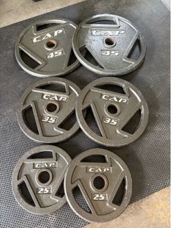 Cast Iron Plates - 210lbs