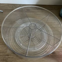 Rotating Storage Container; can be for the countertop, refrigerator, or cabinet