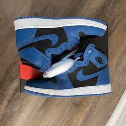 Jordan 1 Retro High OG GS Dark Marina Blue Size 4.5