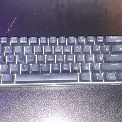 RK ROYAL KLUDGE RK61 2.4Ghz Wireless/Bluetooth/Wired 60% Mechanical Keyboard, 61 Keys RGB Hot Swappable Blue Switch Gaming Keyboard with Software for