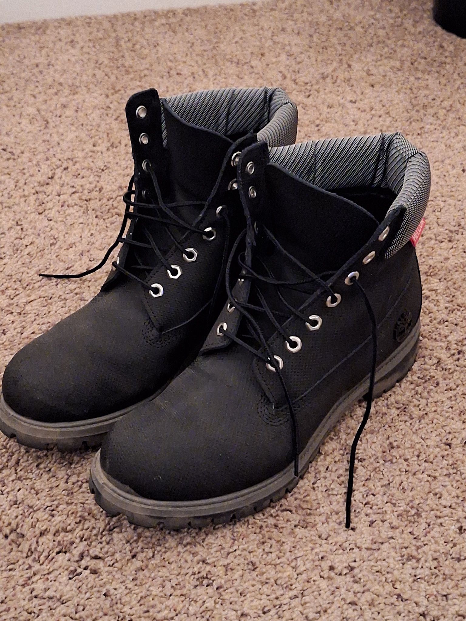 Size 11 Men’s Helcor Timberlands Boots