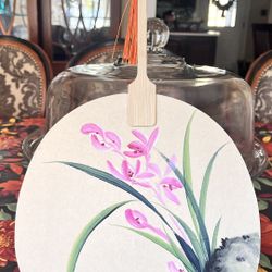 Hand-painted orchid