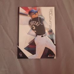 2015 Topps Finest Baseball #17 Troy Tulowitzki 