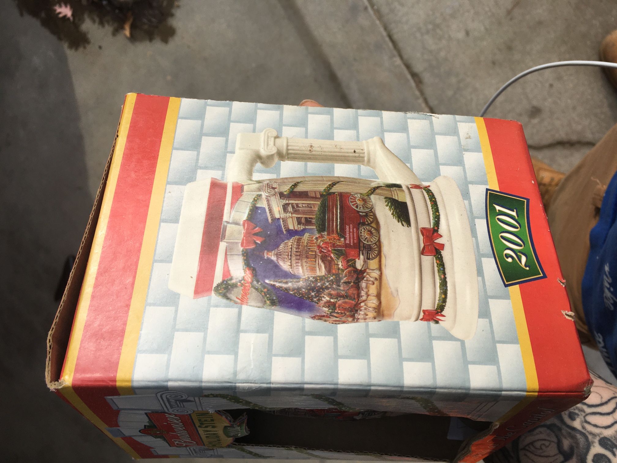 Budweiser Stein And Bucket