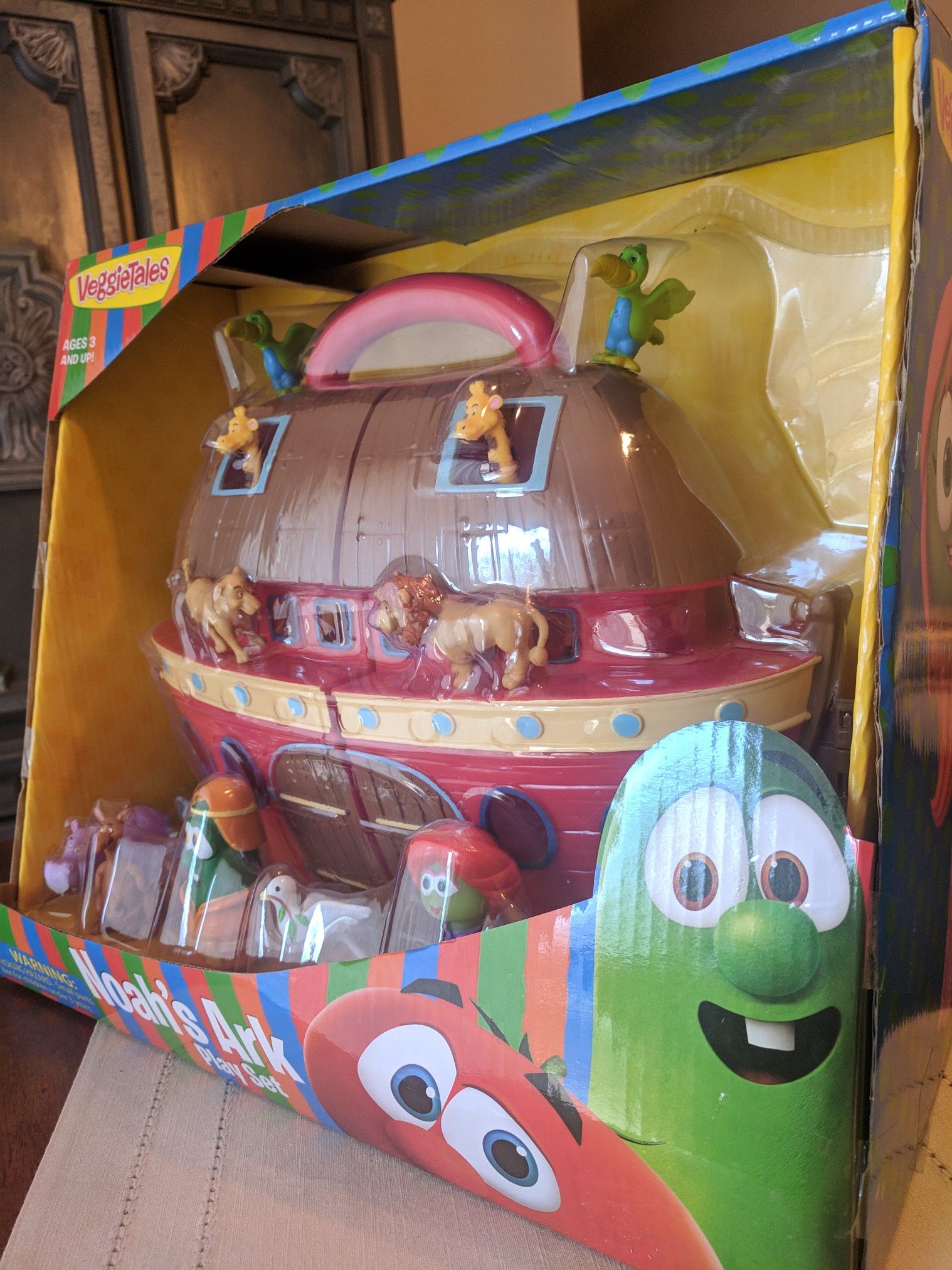 Veggietales noah's ark best sale playset