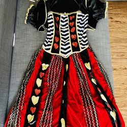 Halloween Costume - Queen Of Hearts - Adult