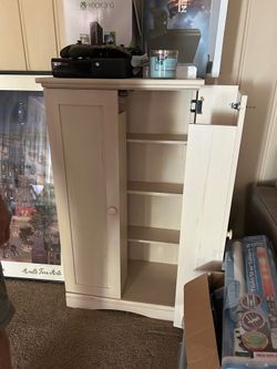 White Breadboard Cupboards