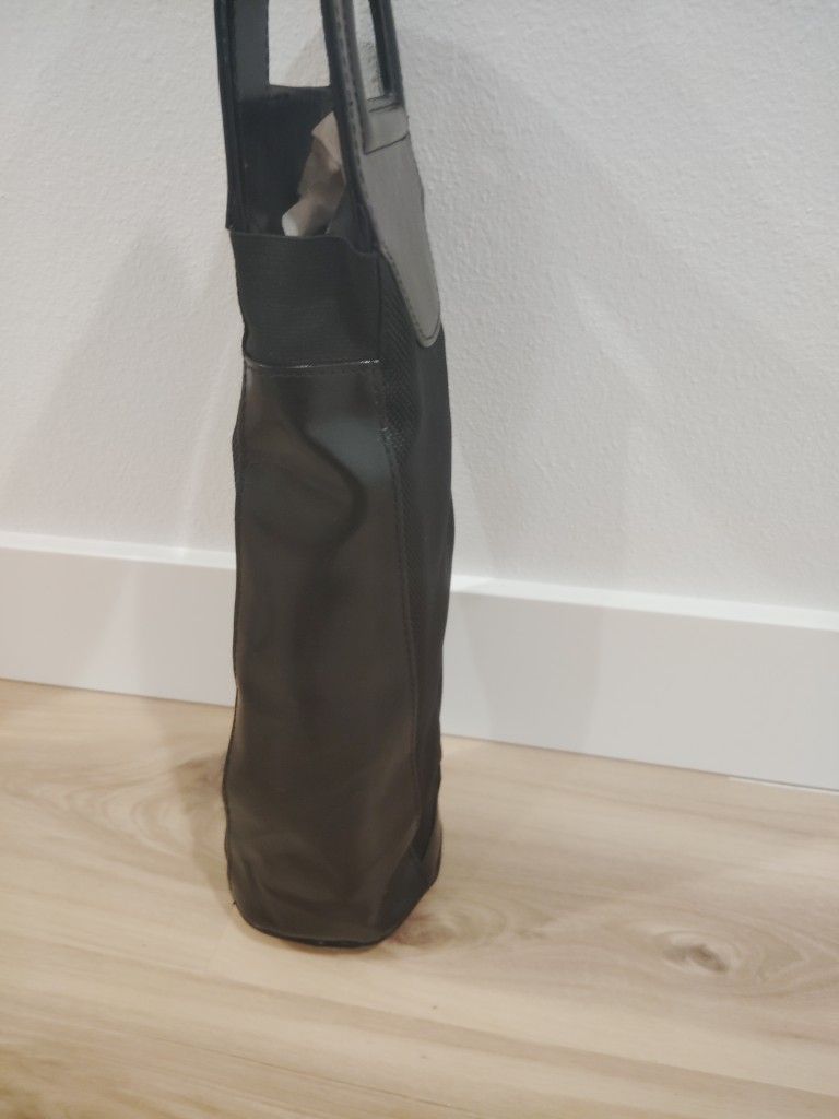 Leeman Designs Leather Wine Bag