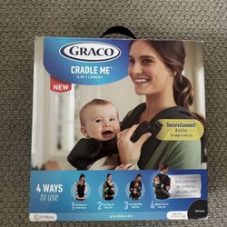Graco Craddle Me 4 In 1 Baby Carrier Black