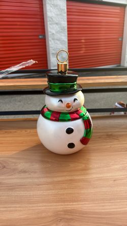 Snowman Cookie Jar 