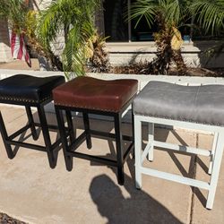 Brand New Counter Height Ergonomic Bar Stools Each Sold Individually For $60