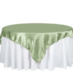 Table Overlay- Mint/ Sage Green