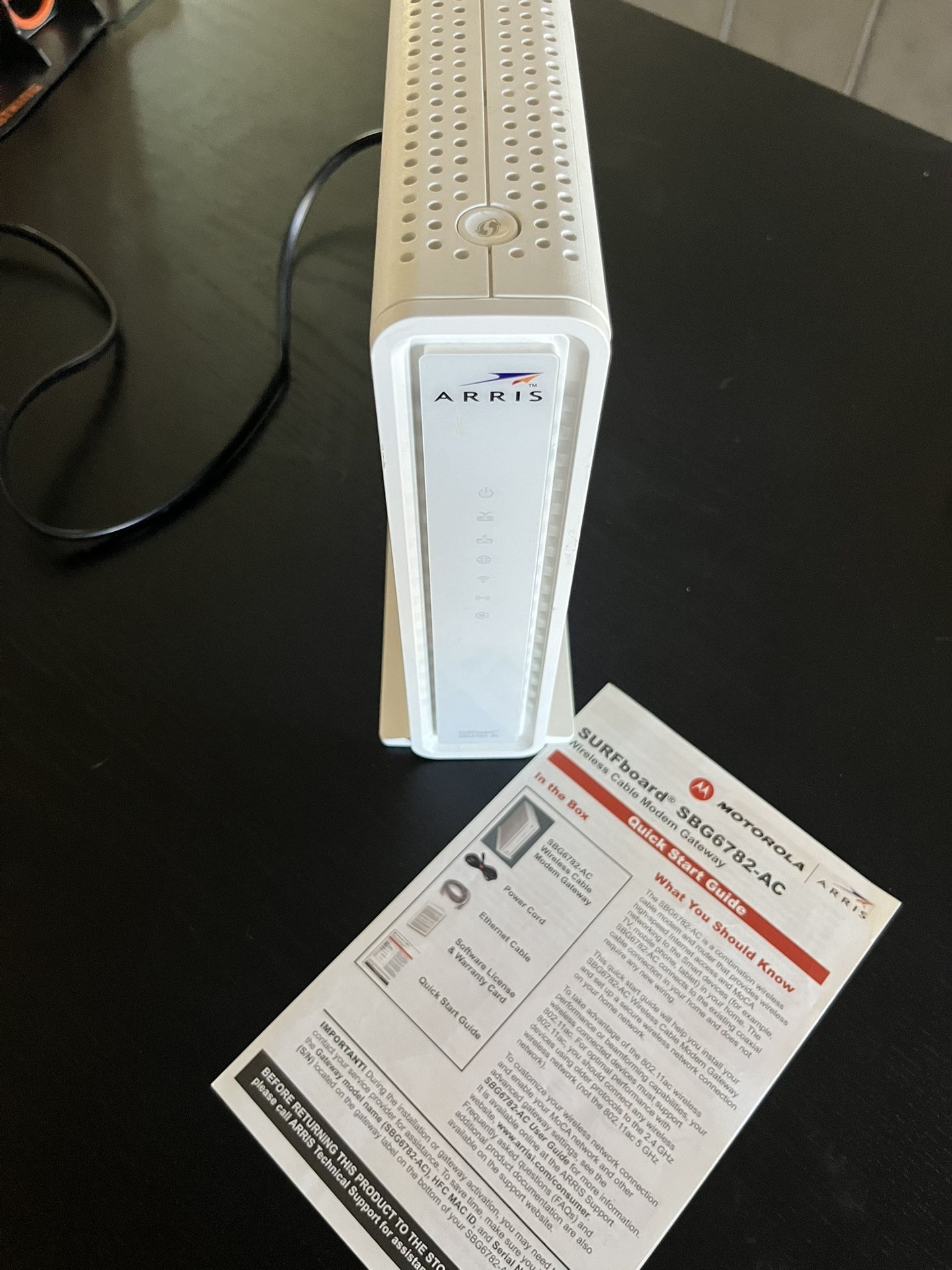 Motorola Arris Surfboard Wireless Modem Gateway
