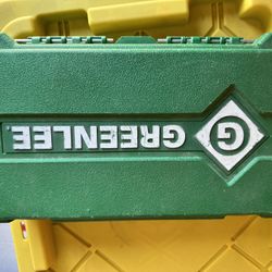 Greenlee knockout Set 1/2”-2”